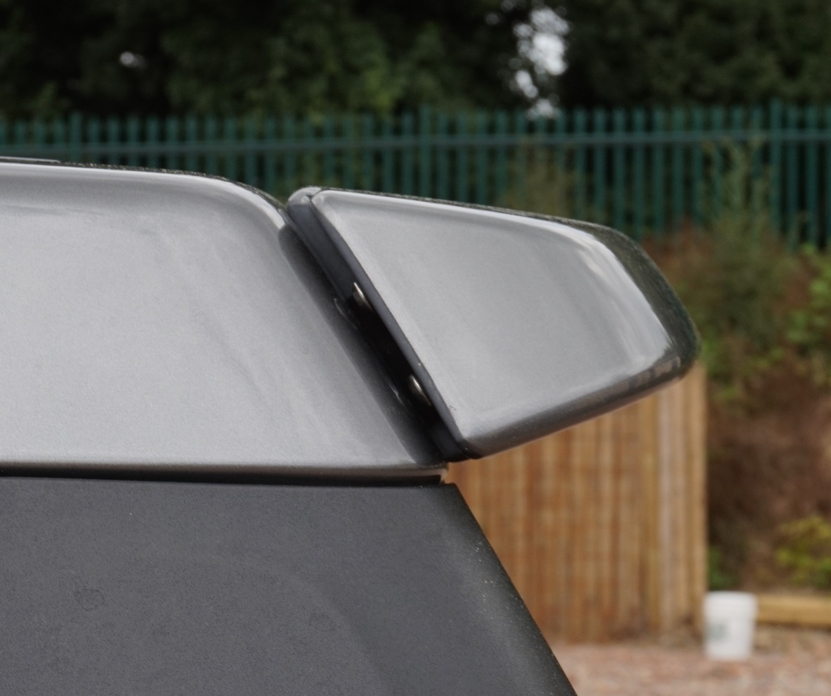 Stornoway Grey prepainted Rear Roof Spoiler Land Rover Freelander 2